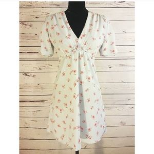 NWT Topshop Floral Ditsy Tea Dress Size 4